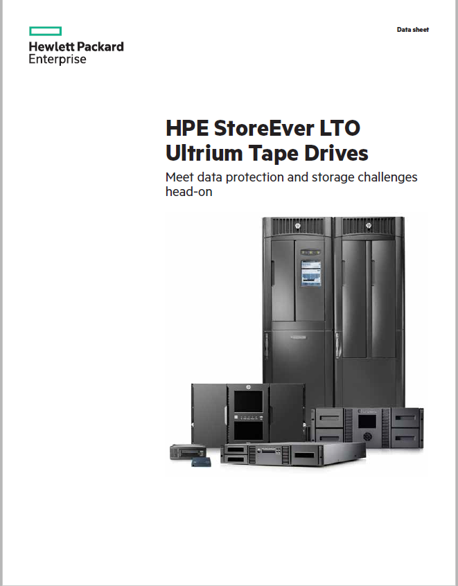 HPE StoreEver LTO Ultrium Tape Drives
