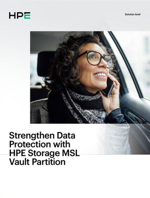 Strenghten Data Protection with HPE MSL Vault Partition Solution Brief